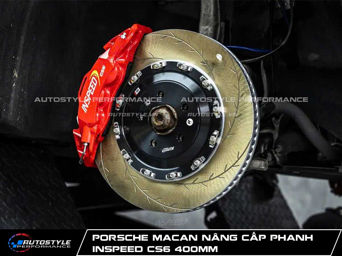 Chi Tiết Porsche Macan Nâng Cấp Phanh Inspeed CS6