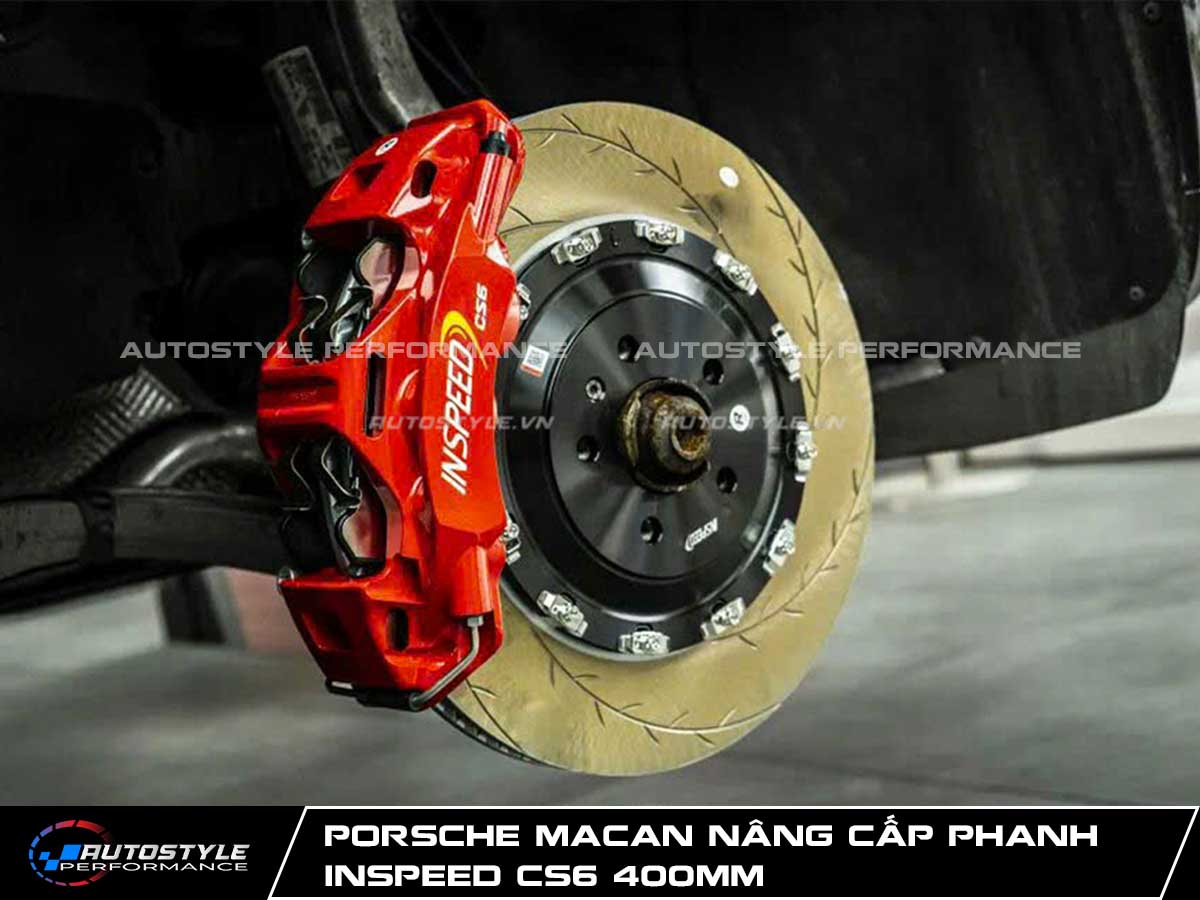 Chi Tiết Porsche Macan Nâng Cấp Phanh Inspeed CS6