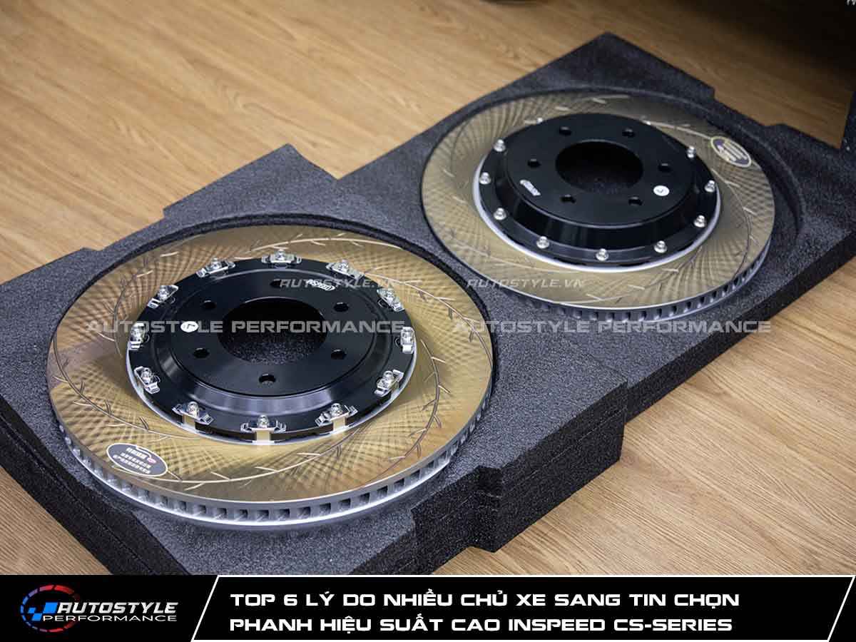 Top 6 lý do Phanh Hiệu Suất Cao Inspeed CS-Series Được Nhiều Chủ Xe Sang Tin Chọn