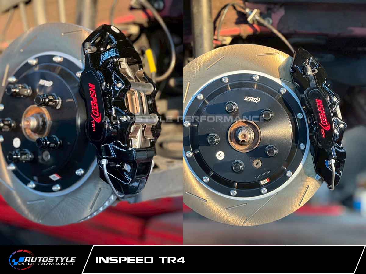 Hệ Thống Phanh Inspeed TR4 Hiệu Năng Track-Ready Phân Khúc Phanh 4 Piston Cao Cấp