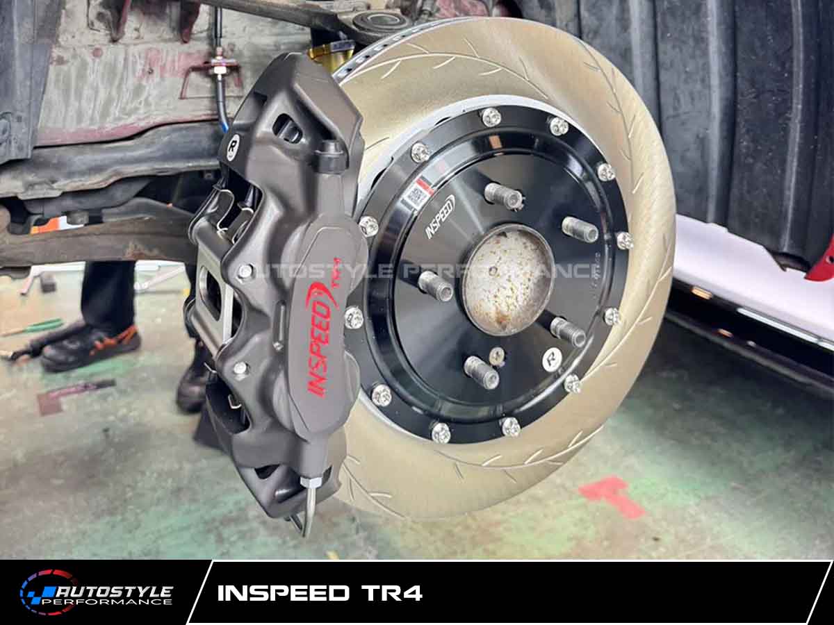 Hệ Thống Phanh Inspeed TR4 Hiệu Năng Track-Ready Phân Khúc Phanh 4 Piston Cao Cấp