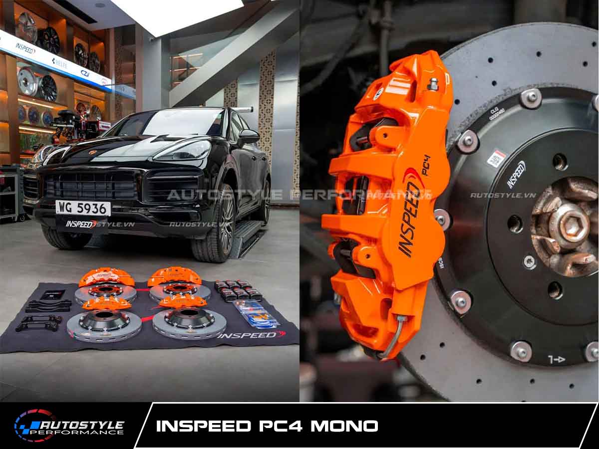 Inspeed PC4 MONO Công Nghệ Phanh Monoblock 4 Piston đỉnh Cao Hiệu Suất