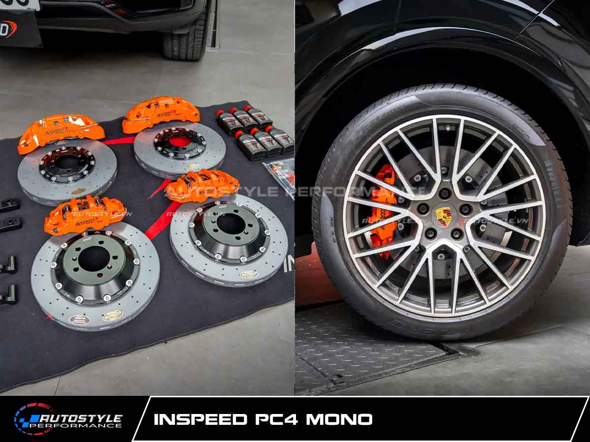 Inspeed PC4 MONO Công Nghệ Phanh Monoblock 4 Piston đỉnh Cao Hiệu Suất