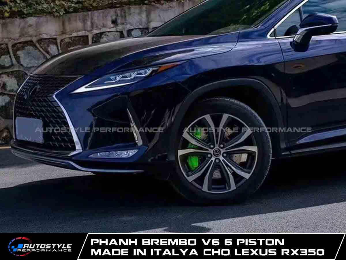 Phanh Brembo V6 6 Piston Made In ITALYA Cho Lexus RX350