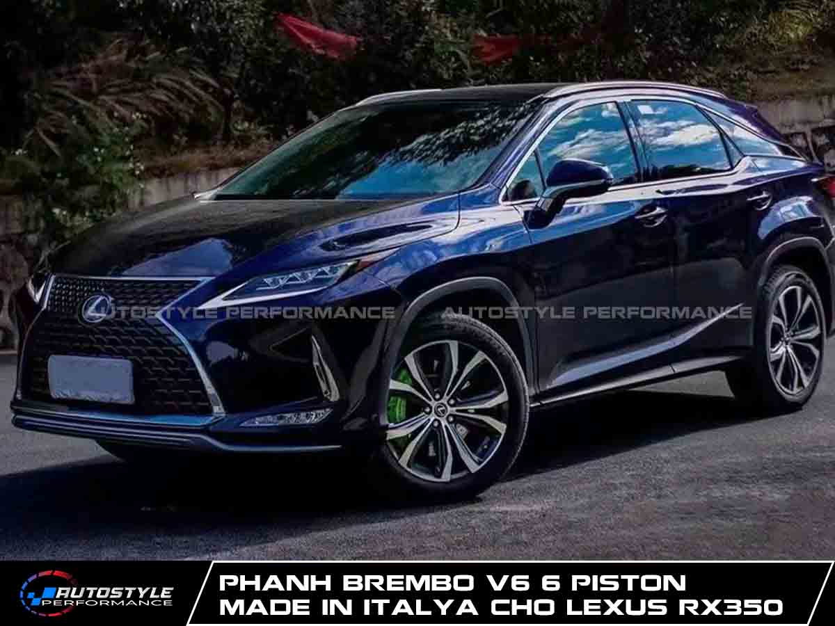 Phanh Brembo V6 6 Piston Made In ITALYA Cho Lexus RX350