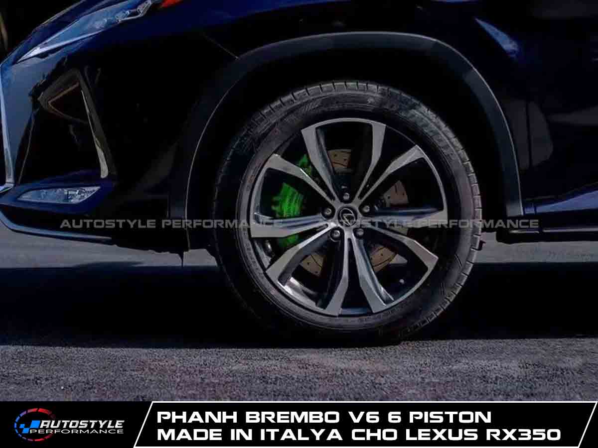 Phanh Brembo V6 6 Piston Made In ITALYA Cho Lexus RX350