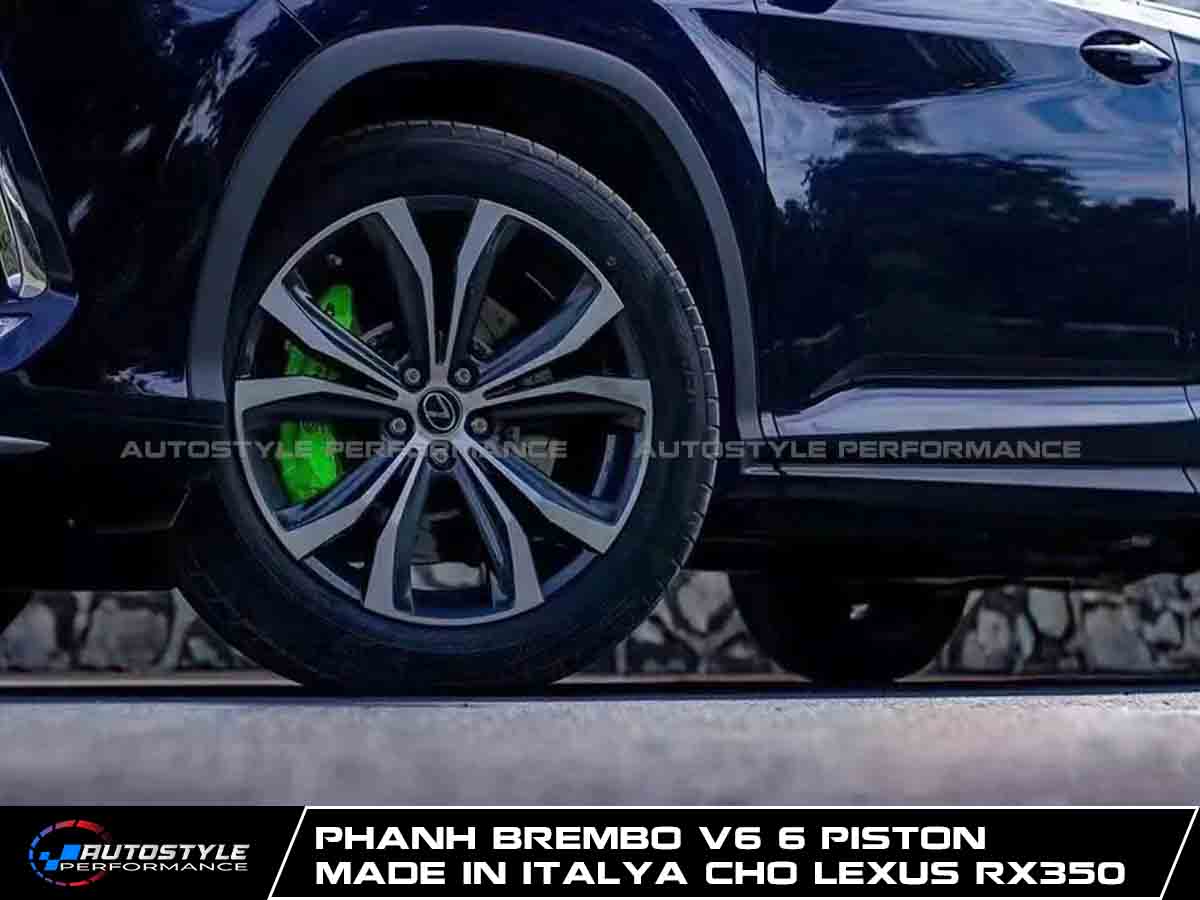 Phanh Brembo V6 6 Piston Made In ITALYA Cho Lexus RX350