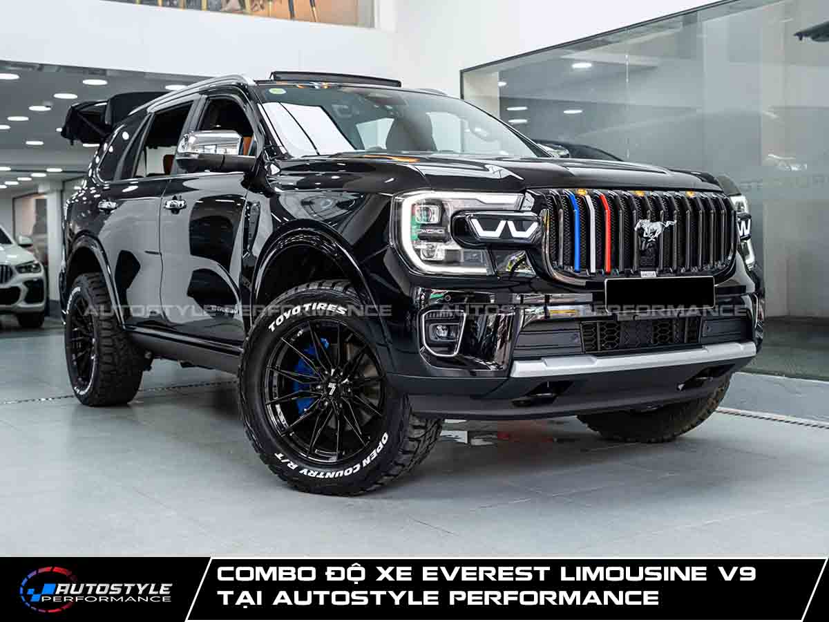 Combo Độ Xe Everest Limousine V9 Tại AutoStyle Performance