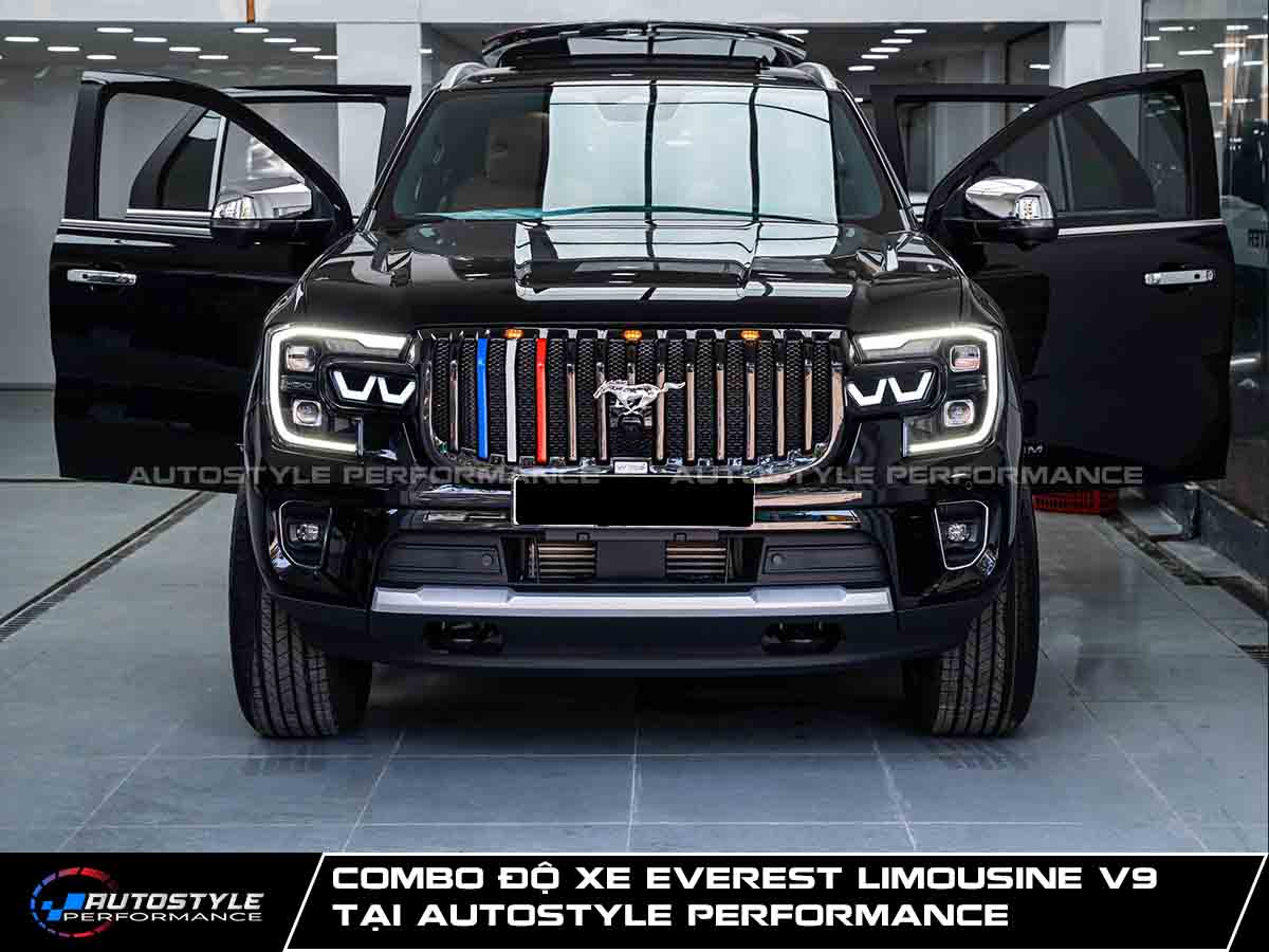 Combo Độ Xe Everest Limousine V9 Tại AutoStyle Performance