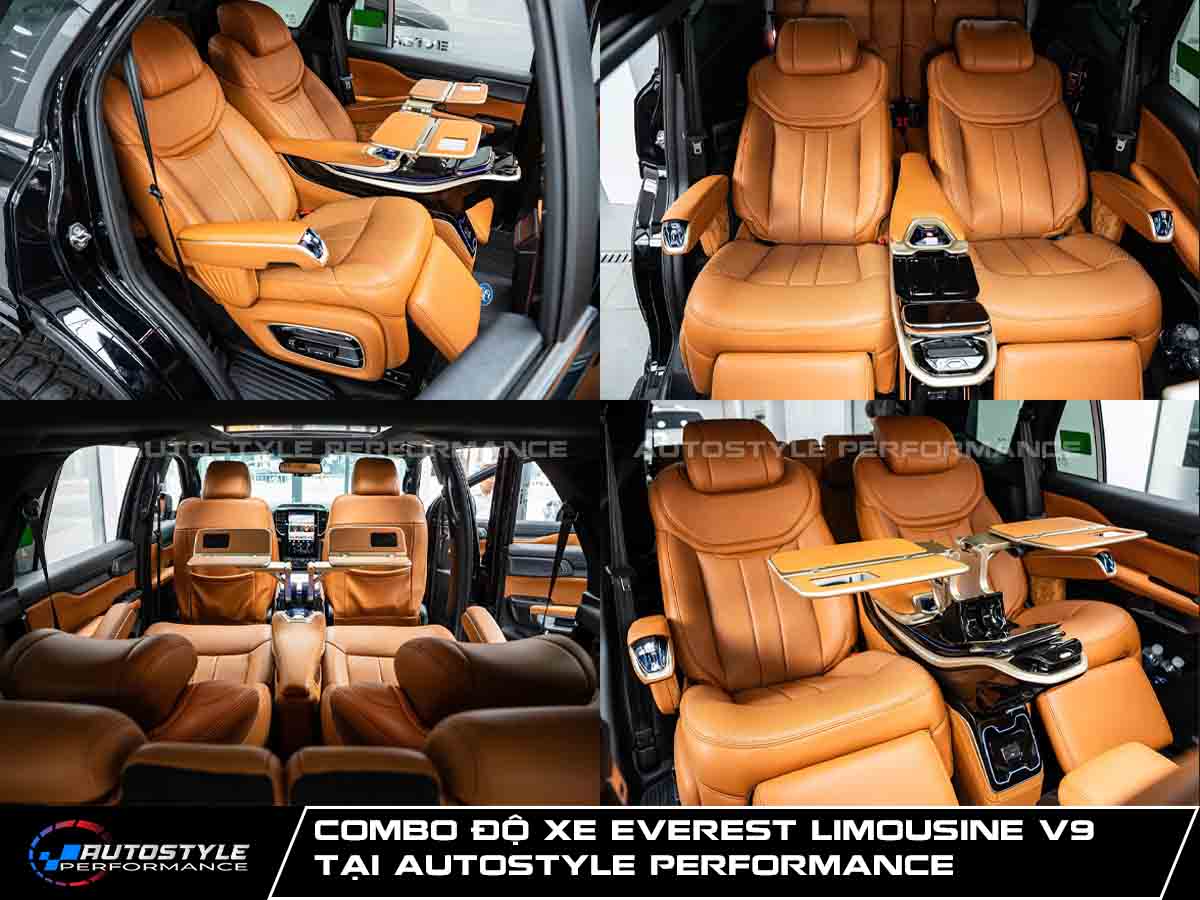 Combo Độ Xe Everest Limousine V9 Tại AutoStyle Performance
