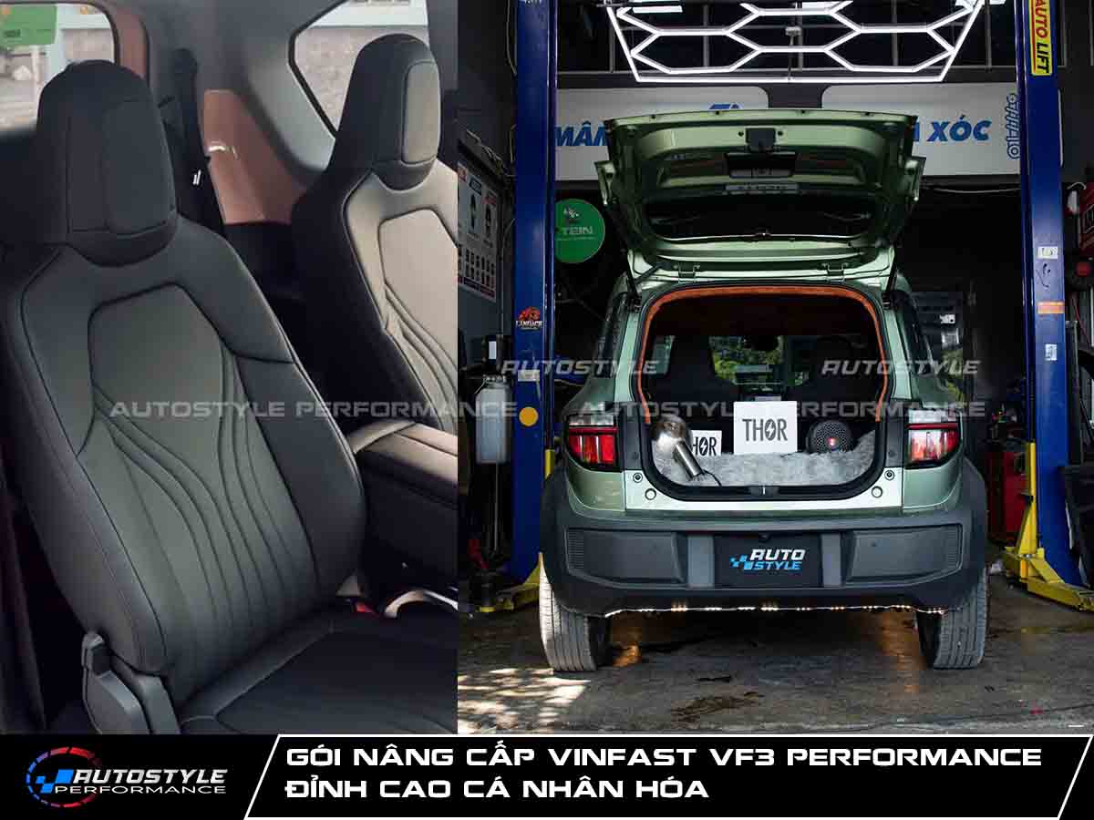 Gói Nâng Cấp Vinfast VF3 Performance Đỉnh Cao Cá Nhân Hóa