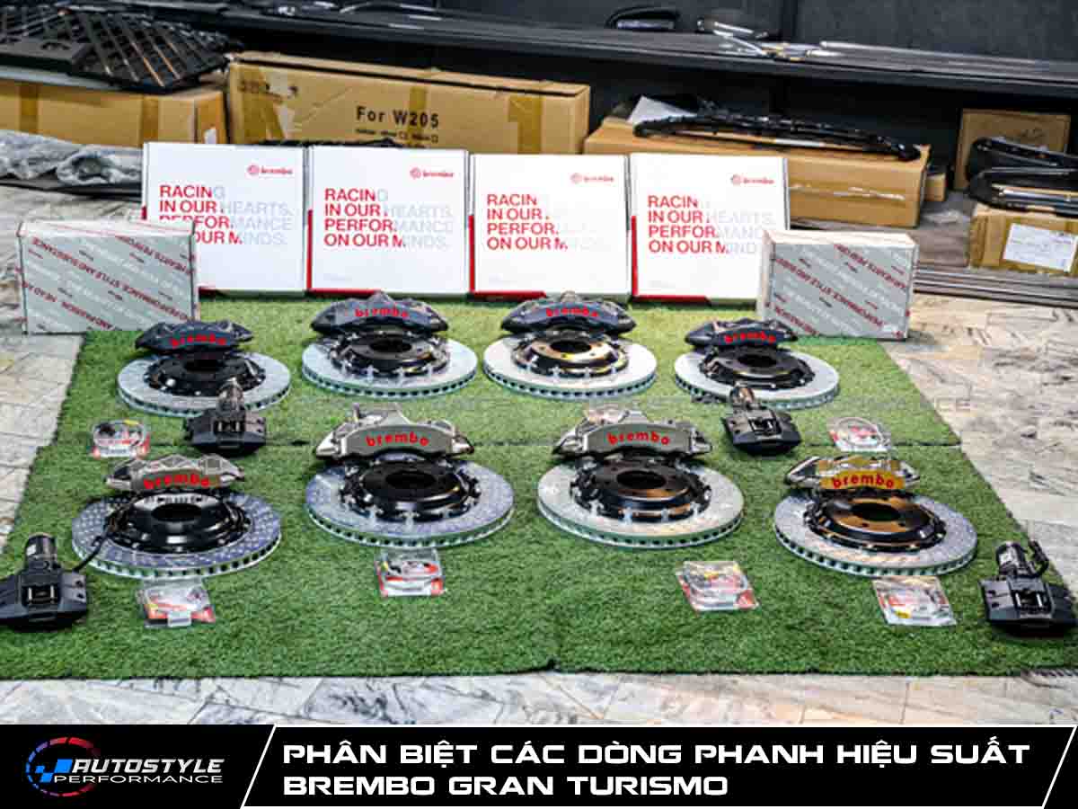Phân Biệt Các dòng phanh Brembo hiệu suất cao Brembo GT GTS GTR