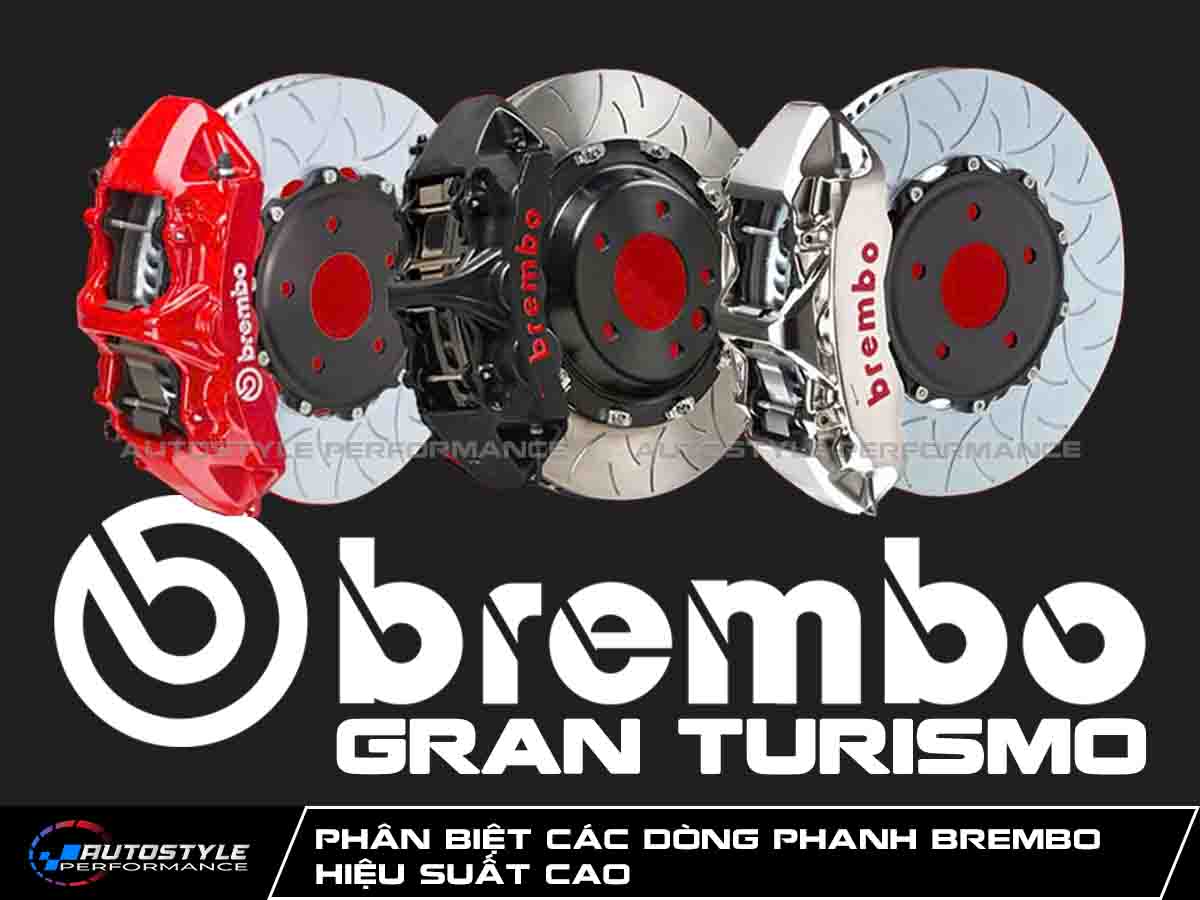 Phân Biệt Các dòng phanh Brembo hiệu suất cao Brembo GT GTS GTR
