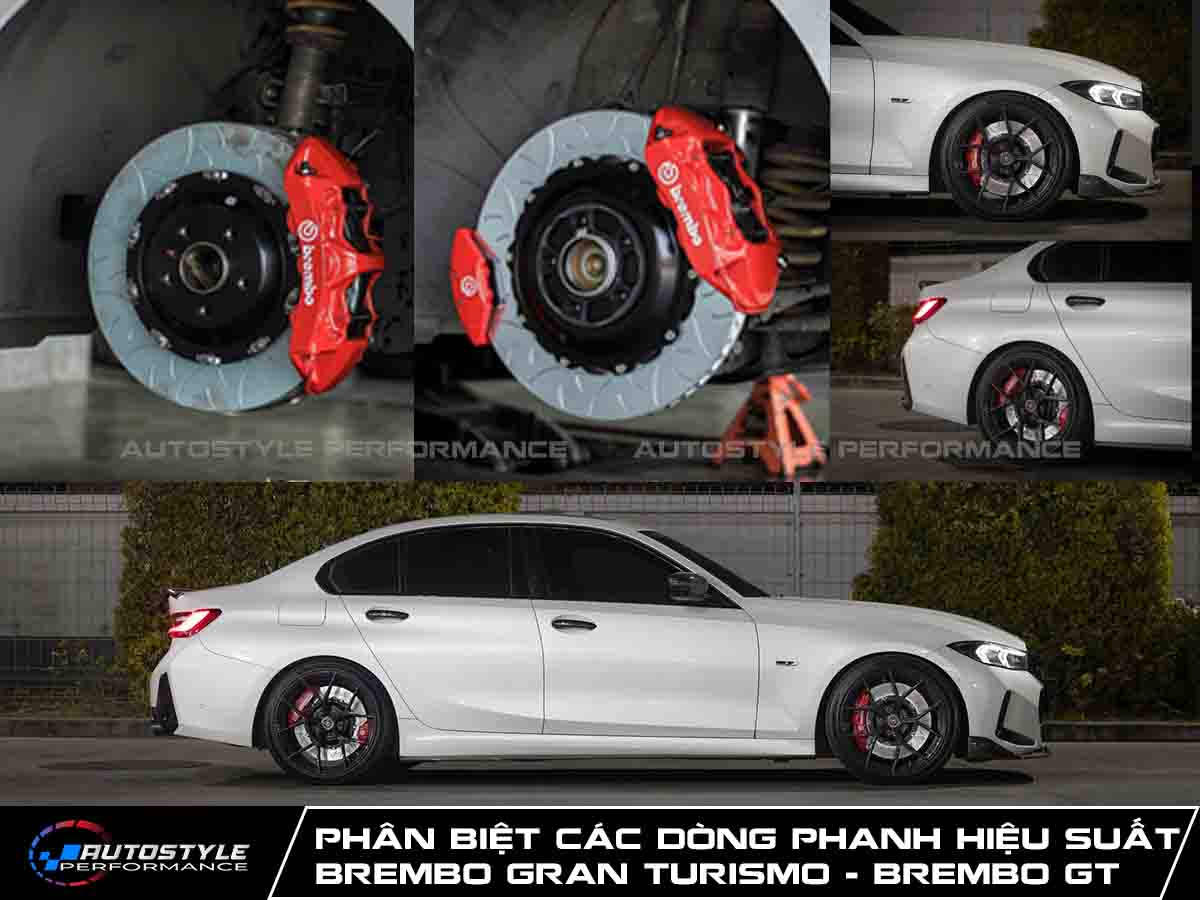 Phân Biệt Các dòng phanh Brembo hiệu suất cao Brembo GT GTS GTR