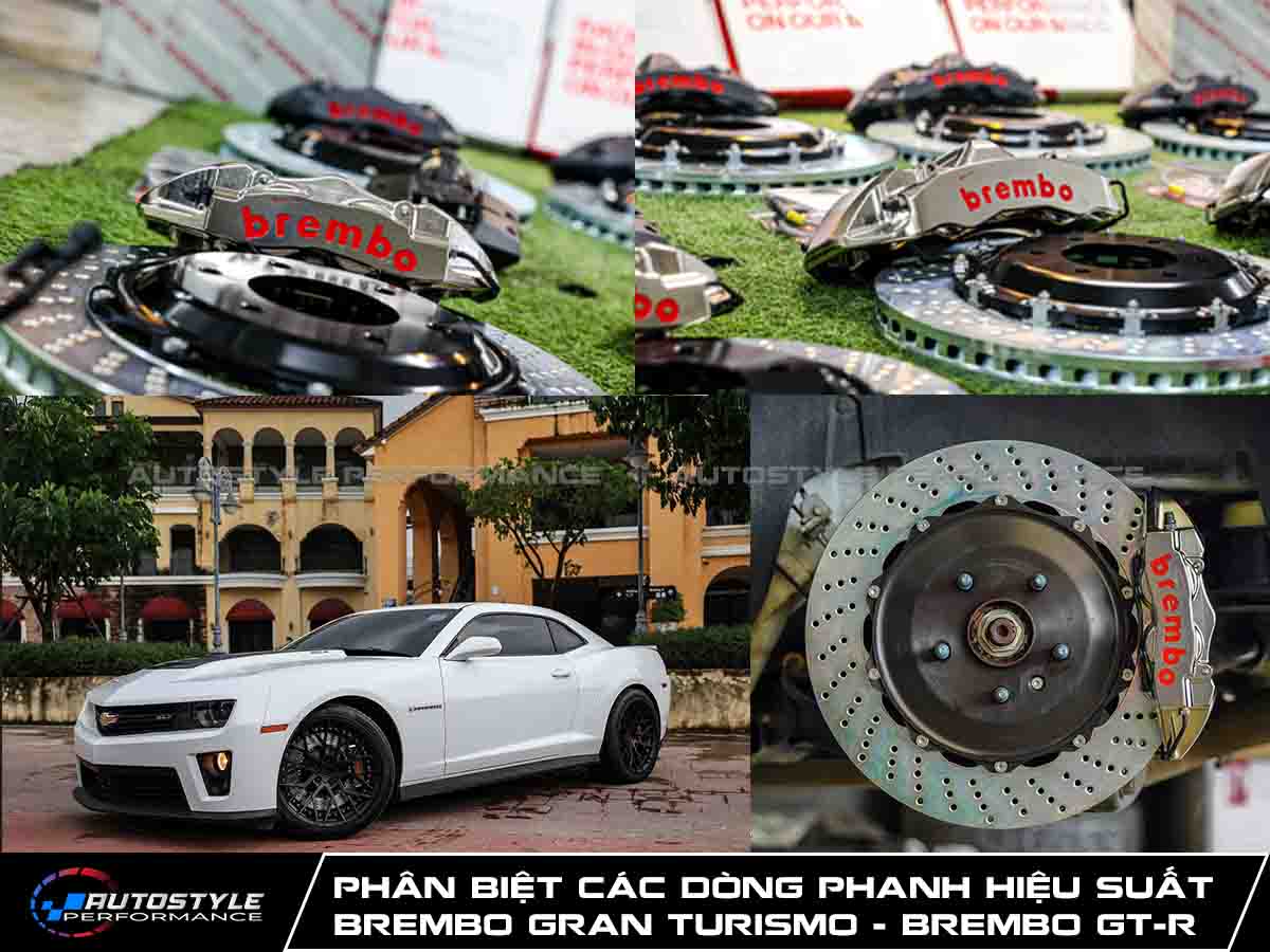 Phân Biệt Các dòng phanh Brembo hiệu suất cao Brembo GT GTS GTR
