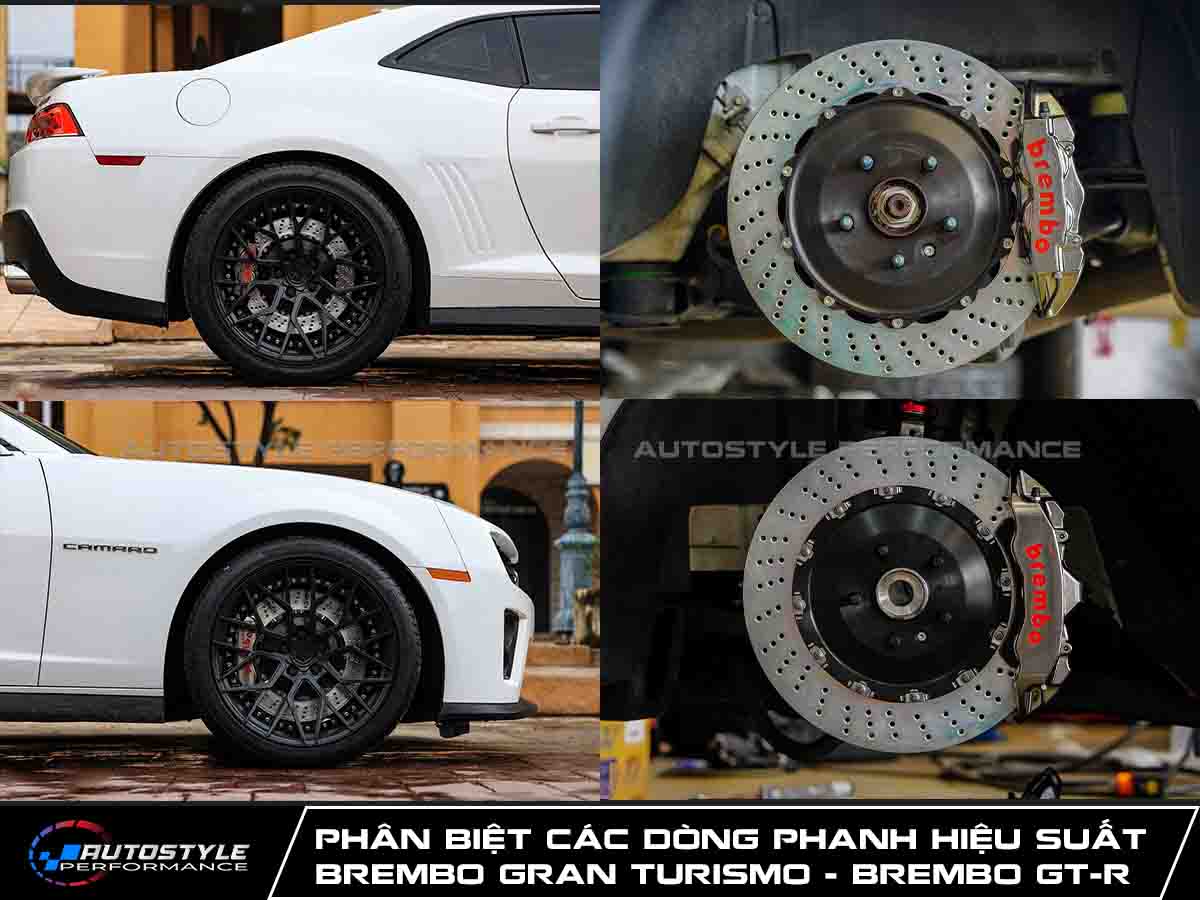 Phân Biệt Các dòng phanh Brembo hiệu suất cao Brembo GT GTS GTR