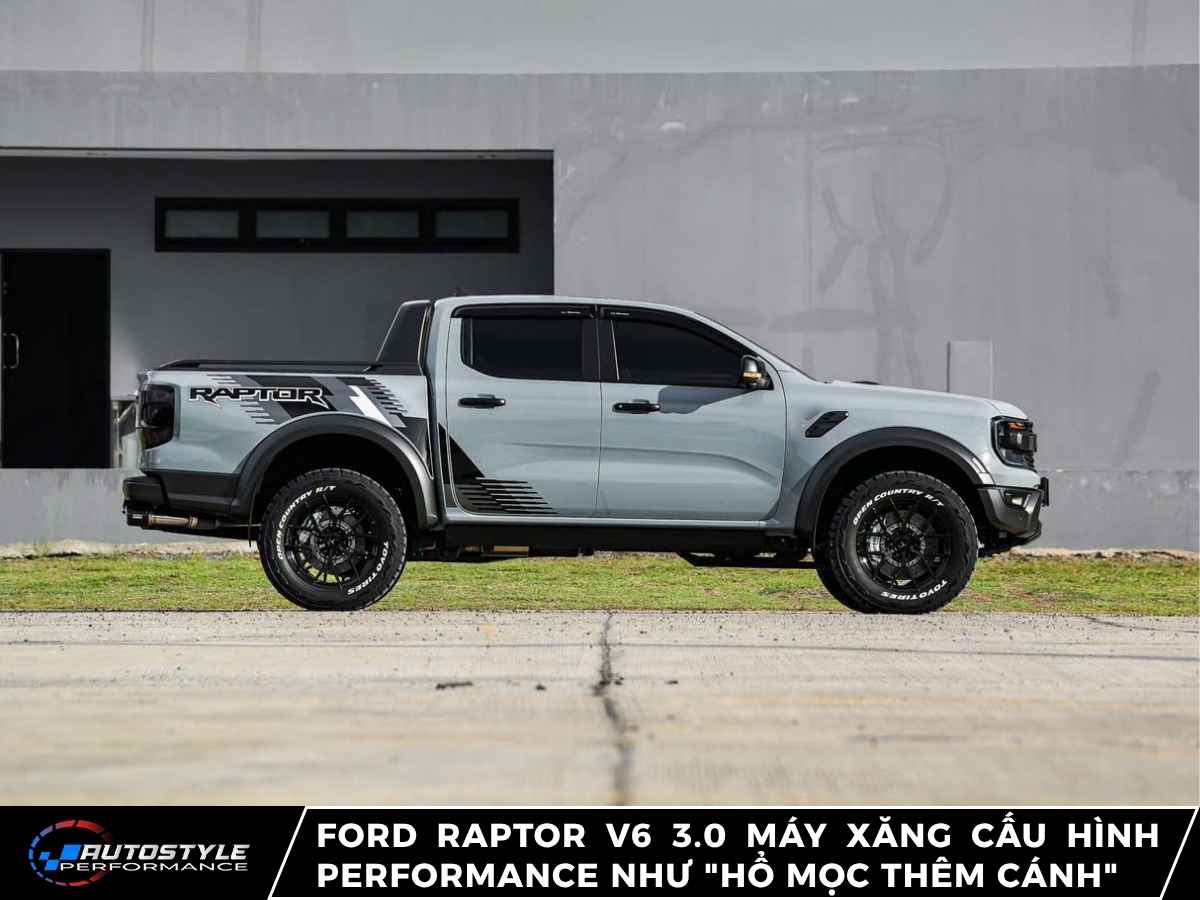 Ford Raptor V6 3.0 Máy Xăng Cấu Hình Performance Như “Hổ Mọc Thêm Cánh”