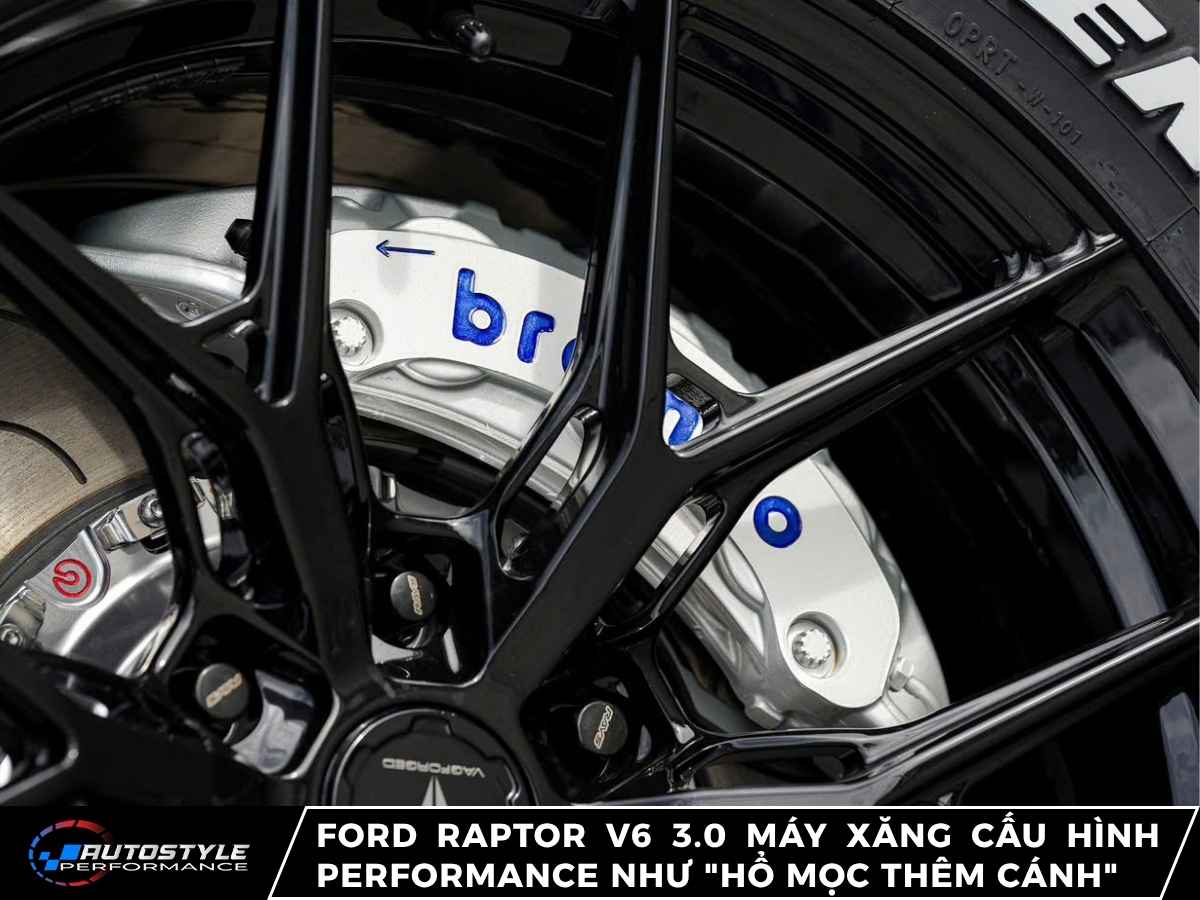 Ford Raptor V6 3.0 Máy Xăng Cấu Hình Performance Như “Hổ Mọc Thêm Cánh”