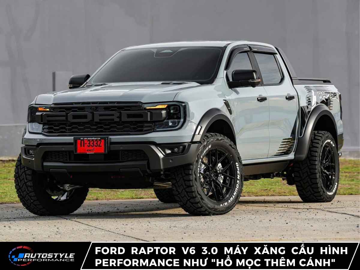 Ford Raptor V6 3.0 Máy Xăng Cấu Hình Performance Như “Hổ Mọc Thêm Cánh”