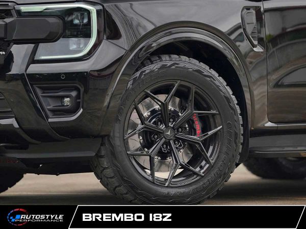 Phanh Brembo 18Z cho Ford Next Gen – Giải pháp kiểm soát phanh tối ưu cho Everest và Ranger.