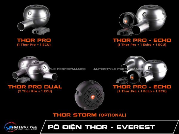 Cấu hình Pô Điện Thor Cho Everest
