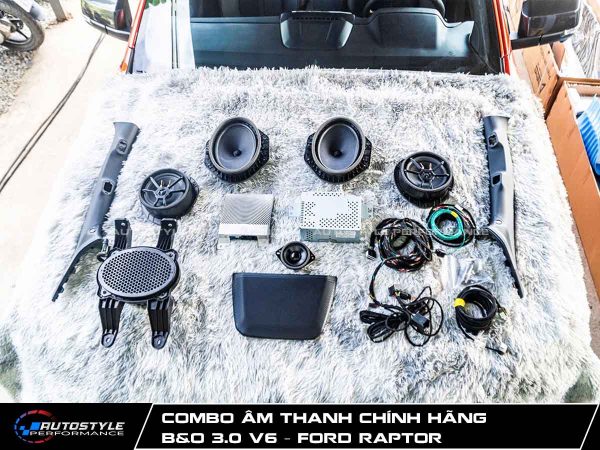 Combo Âm Thanh Chính Hãng B&O 3.0 V6 Nâng Cấp Toàn Diện Âm Thanh Ford RapTor
