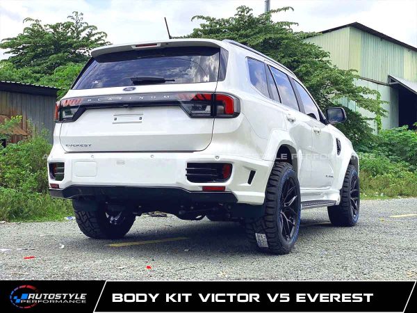 Ford Everest Với Body kit Victor V5 Body Kit Chuẩn Phong Cách SUV Luxury