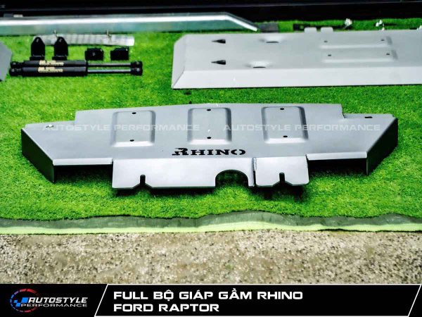 Giáp Gầm Rhino Full 5 Tấm Nhôm hợp Kim 5 mm Bảo Vệ Gầm Toàn Diện Ford Raptor