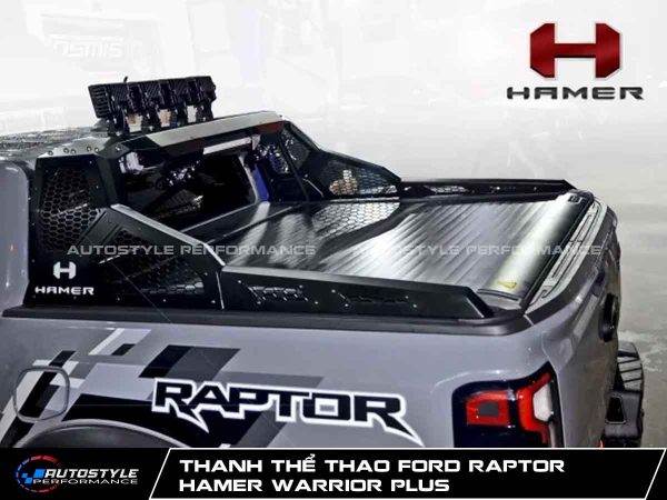 Hamer Warrior Plus Thanh Thể Thao tích hợp sẵn Đèn LED Cho Ford Raptor