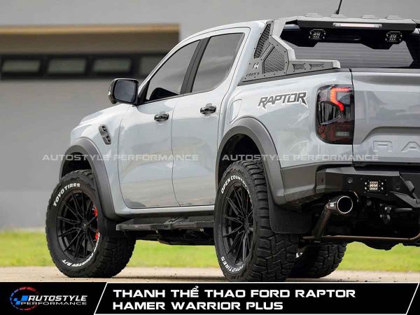 Hamer Warrior Plus Thanh Thể Thao tích hợp sẵn Đèn LED Cho Ford Raptor