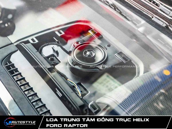 Loa Trung Tâm Đồng Trục Helix Nâng Cấp “Xương Sống” Âm Thanh Cho Ford Raptor