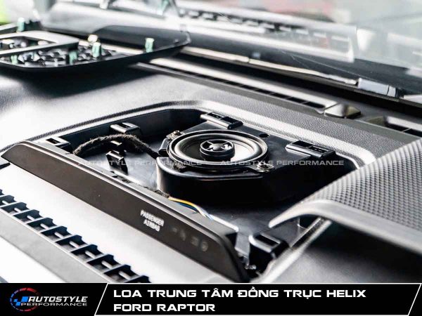 Loa Trung Tâm Đồng Trục Helix Nâng Cấp “Xương Sống” Âm Thanh Cho Ford Raptor