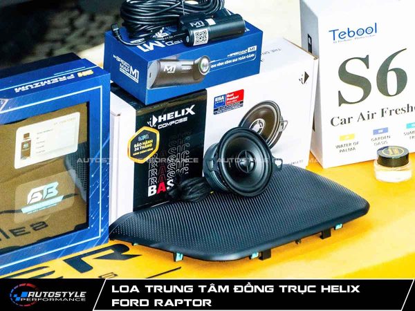 Loa Trung Tâm Đồng Trục Helix Nâng Cấp “Xương Sống” Âm Thanh Cho Ford Raptor
