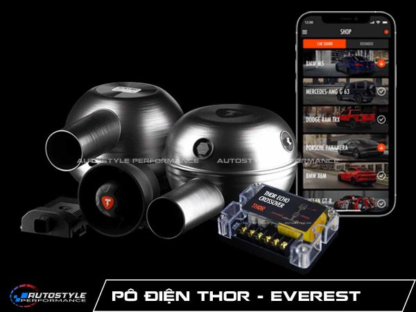 Pô Điện Thor Cho Ford Everest Các Cấu Hình Tùy Chỉnh