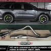 Pô Everest HKS Legamax Đuôi Carbon Kép Hông Mã Loại Đúng Cho Từng Đời Xe