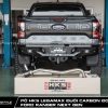 Pô HKS LEGAMAX Đuôi Carbon Đơn Cho Ford Ranger Next Gen