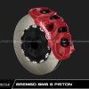 Bộ Phanh Brembo BM8 8 Piston Phân Tích Kỹ Thuật Chi Tiết Phanh Hiệu Năng Cao