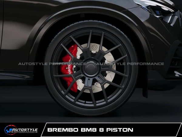 Bộ Phanh Brembo BM8 8 Piston Phân Tích Kỹ Thuật Chi Tiết Phanh Hiệu Năng Cao