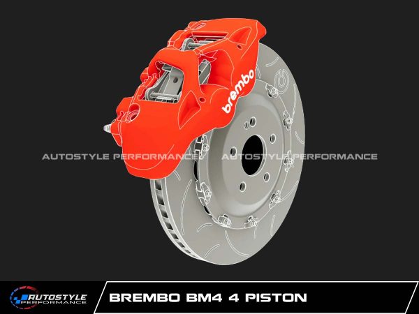 Bộ Phanh Sau Brembo BM4 4 Piston Phân Tích Kỹ Thuật Chi Tiết Bộ Heo Phanh Hiệu Năng Cao