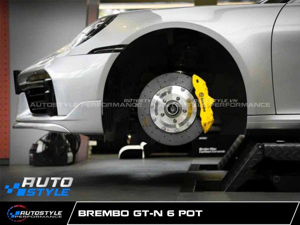 Brembo GT-N 6 Piston Cấu Hình Phanh Trước Hiệu Suất Cao Kết Hợp Cở Đĩa 405×34 Mm