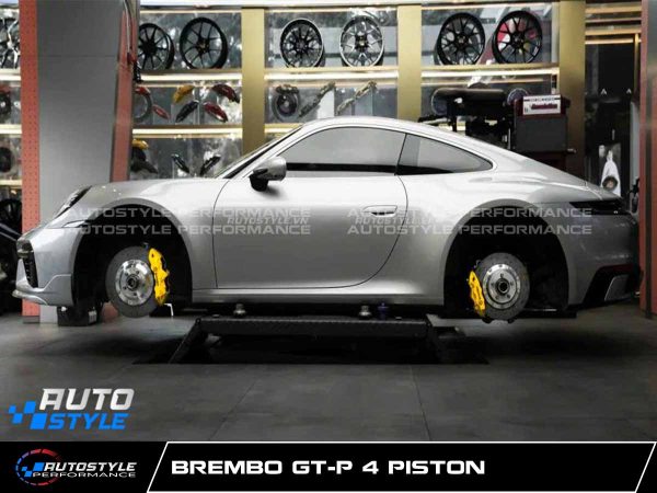 Chi Tiết Kỹ Thuật Heo Phanh Sau Hiệu Suất Brembo GT-P 4 Piston 380×28 Mm