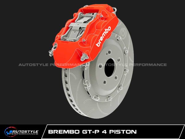 Chi Tiết Kỹ Thuật Heo Phanh Sau Hiệu Suất Brembo GT-P 4 Piston 380×28 Mm