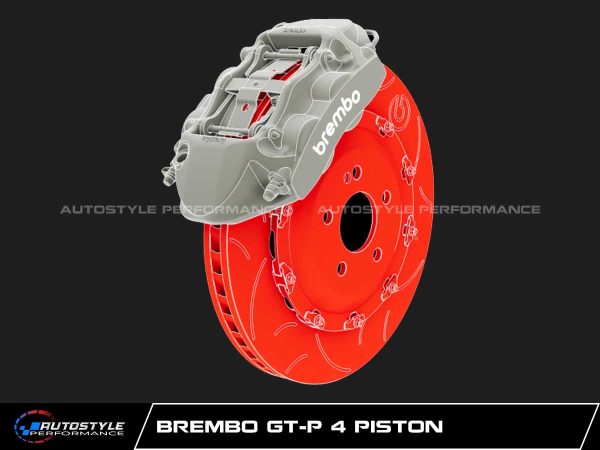 Chi Tiết Kỹ Thuật Heo Phanh Sau Hiệu Suất Brembo GT-P 4 Piston 380×28 Mm