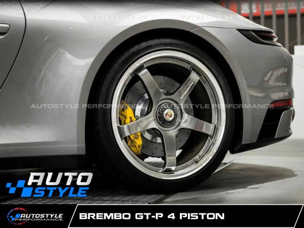 Chi Tiết Kỹ Thuật Heo Phanh Sau Hiệu Suất Brembo GT-P 4 Piston 380×28 Mm