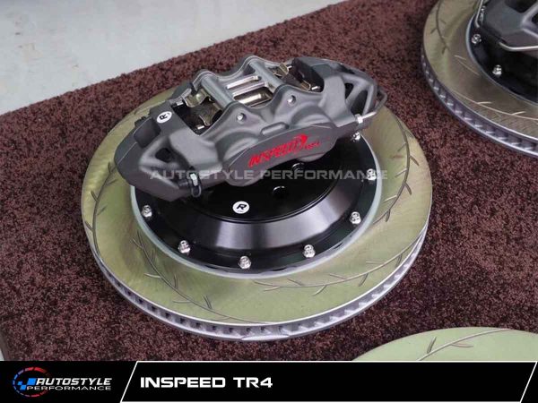 Hệ Thống Phanh Inspeed TR4 Hiệu Năng Track-Ready Phân Khúc Phanh 4 Piston Cao Cấp