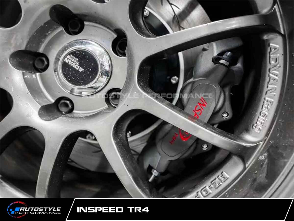 Hệ Thống Phanh Inspeed TR4 Hiệu Năng Track-Ready Phân Khúc Phanh 4 Piston Cao Cấp