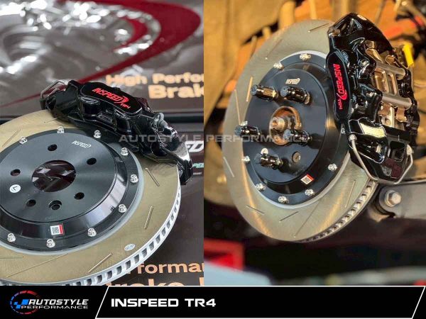 Hệ Thống Phanh Inspeed TR4 Hiệu Năng Track-Ready Phân Khúc Phanh 4 Piston Cao Cấp