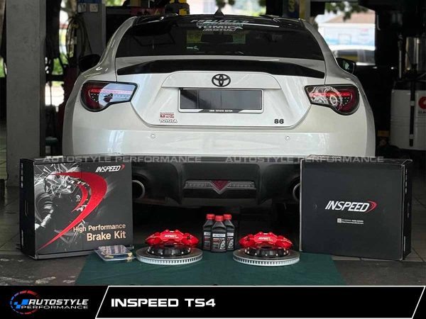 Hệ Thống Phanh Inspeed TS4 Nâng Cấp Hiệu Năng Hoàn Hảo Cho Dòng Xe Đường Phố