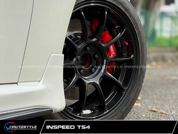 Hệ Thống Phanh Inspeed TS4 Nâng Cấp Hiệu Năng Hoàn Hảo Cho Dòng Xe Đường Phố
