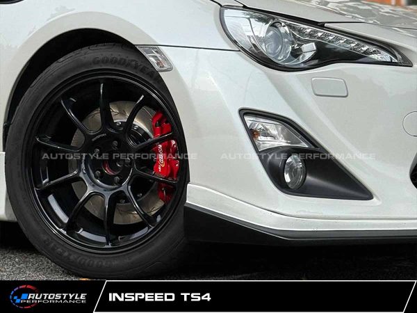 Hệ Thống Phanh Inspeed TS4 Nâng Cấp Hiệu Năng Hoàn Hảo Cho Dòng Xe Đường Phố